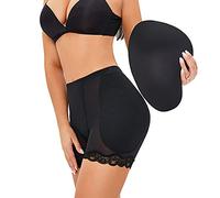 Womens Butt Lifter Padded Lace Panties Seamless Sexy Hip Enhancer Boyshorts Underwear