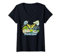 Women's Butterfly ID Nerd V-Neck T-Shirt