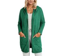 Womens Button Down Cardigan Lady Cable Knit Cardigans Open Front Design Sweater Cropped Knitwear Women Seasonal Transition Top Solid Color Sweaters for Casual Office Wear Green