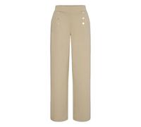 Women's Button Trousers b.young BYRizetta Beige XL