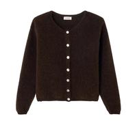 Women's buttoned cardigan American Vintage Vitow Marron M