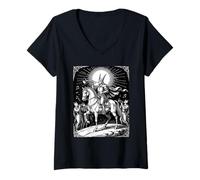 Women's Byleth The Midnight Melody Maestro V-Neck T-Shirt