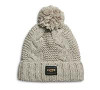 Women's cable knit hat Superdry Beige TU