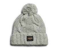 Women's cable knit hat Superdry Gris TU
