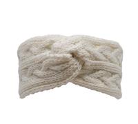 Women's Cable Knit Headband - Winter White / ONE