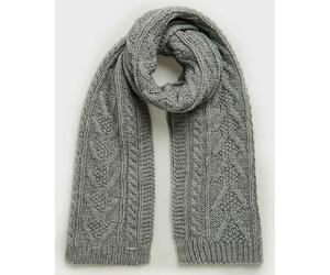 women's cable knit scarf Superdry Lux Gris TU