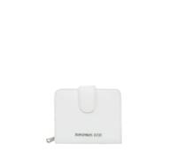 Women's Calfskin Wallet Mandarina Duck Blanc 8x10x2 cm