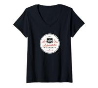 Womens California Highway 395 - Eastern Sierra Adventure Club V-Neck T-Shirt