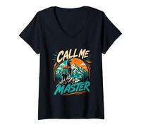 Women's Call me Master 2026 V-Neck T-Shirt