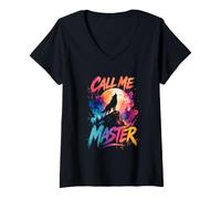 Women's Call me Master 2026 V-Neck T-Shirt