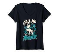 Women's Call me Master 2026 V-Neck T-Shirt