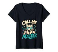 Women's Call me Master 2026 V-Neck T-Shirt