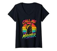 Women's Call me Master 2026 V-Neck T-Shirt