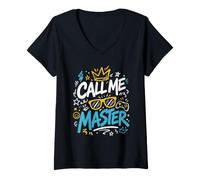 Women's Call me Master 2026 V-Neck T-Shirt