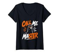 Women's Call me Master 2026 V-Neck T-Shirt