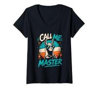 Women's Call me Master 2026 V-Neck T-Shirt