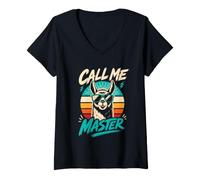 Women's Call me Master 2026 V-Neck T-Shirt