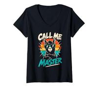 Women's Call me Master 2026 V-Neck T-Shirt