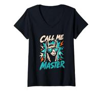 Women's Call me Master 2026 V-Neck T-Shirt