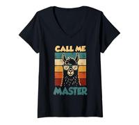 Women's Call me Master 2026 V-Neck T-Shirt