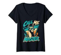 Women's Call me Master 2026 V-Neck T-Shirt