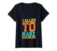 Women's Called to Make Disciples V-Neck T-Shirt