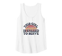 Womens Called to Serve LDS Sister Missionary Quote Tank Top