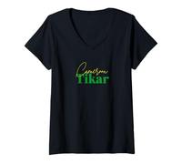 Womens Cameroon Tikar - Initiation DNA Results V-Neck T-Shirt
