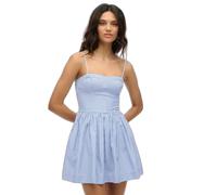 Superdry Corset Cami Sleeveless Short Dress Blue XS Woman