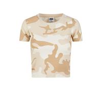 Women's camouflage T-shirt Urban Classics Beige XS