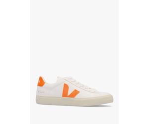 Women's Campo Chromefree Leather Extra White Fury Trainers - Orange Fabric / 36