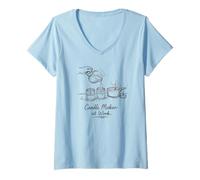 Women's Candle Maker At Work Funny Candle Maker Chandler Gift V-Neck T-Shirt