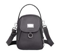 Women's Canvas Atmosphere Mom Bag Crossbody Fabric Multi-Compartment Shoulder Bag Hiking Backpacks Men, gray, A