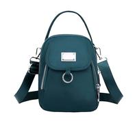 Women's Canvas Atmosphere Mom Bag Crossbody Fabric Multi-Compartment Shoulder Bag Hiking Backpacks Men, Mint Green, A