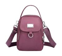 Women's Canvas Atmosphere Mom Bag Crossbody Fabric Multi-Compartment Shoulder Bag Hiking Backpacks Men, pink, A