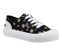 Rocket Dog Womens Jazzin Plus Canvas Pumps Dixie Daisy Black 3