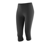 Womens Capri Pants Quick Dry Gym Fitness Running Soft Leggings Yoga Sport Spiro