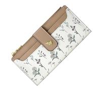 Women's Card Holder, Leather Thin Zip Pouch, Leather Card Wallet, Wallet Organizer for Female with Premium Material, Ladies Purse for Commuting Work Shopping Gym Going Out, Travel Pouch Accessory