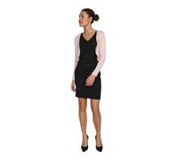 Kaffe Women's Long Sleeve Bolero Short Shoulder Jacket Open Front Shrugs, Orange, XS