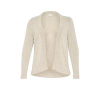 Women's cardigan KAFFE Curve KCEvita Beige S