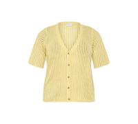 Women's cardigan KAFFE Curve Solara Jaune L