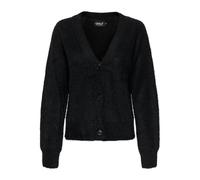 ONLY Women's ONLELLA PIUMO L/S Cardigan CC KNT Cardigan, Black, M