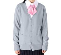 Womens Cardigan Sweater 20 Oversized Open Front Button Down V-Neck Lightweight Cardigans Knit Outerwear, GY2, XL