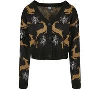 Women's cardigan Urban Classics oversized christmas (GT) Noir 5XL