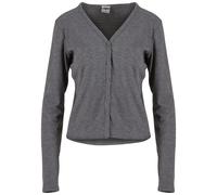 Urban Classics Women's Tb7001-ladies Rib Cardigan, Dark Grey Melange, XS