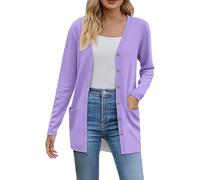 Women's Cardigans Women Cardigan Summer Ladies Long Cardigans Navy Short Sleeved Sleeve Crochet Ribbed Cable Knit Faux Fur Midi Warm Older Full Length Black Knitted With Hood Womens White Size