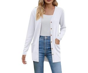 Women's Cardigans Womens Summer Cardigans Maxi Long Sleeve Black Cardigan Sleeveless Throw Over Women Ladies Striped Jacket Winter Thick Knitted Boho Women's Lace Petite Light Weight Casual Uk