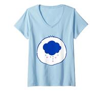 Womens Care Bears Grumpy Belly Halloween Costume V-Neck T-Shirt