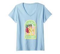Women's Care Bears: Unlock the Magic Funshine Bear Camp All-Star V-Neck T-Shirt