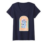 Women's Care Bears: Unlock the Magic Grumpy Bear Camp All-Star V-Neck T-Shirt